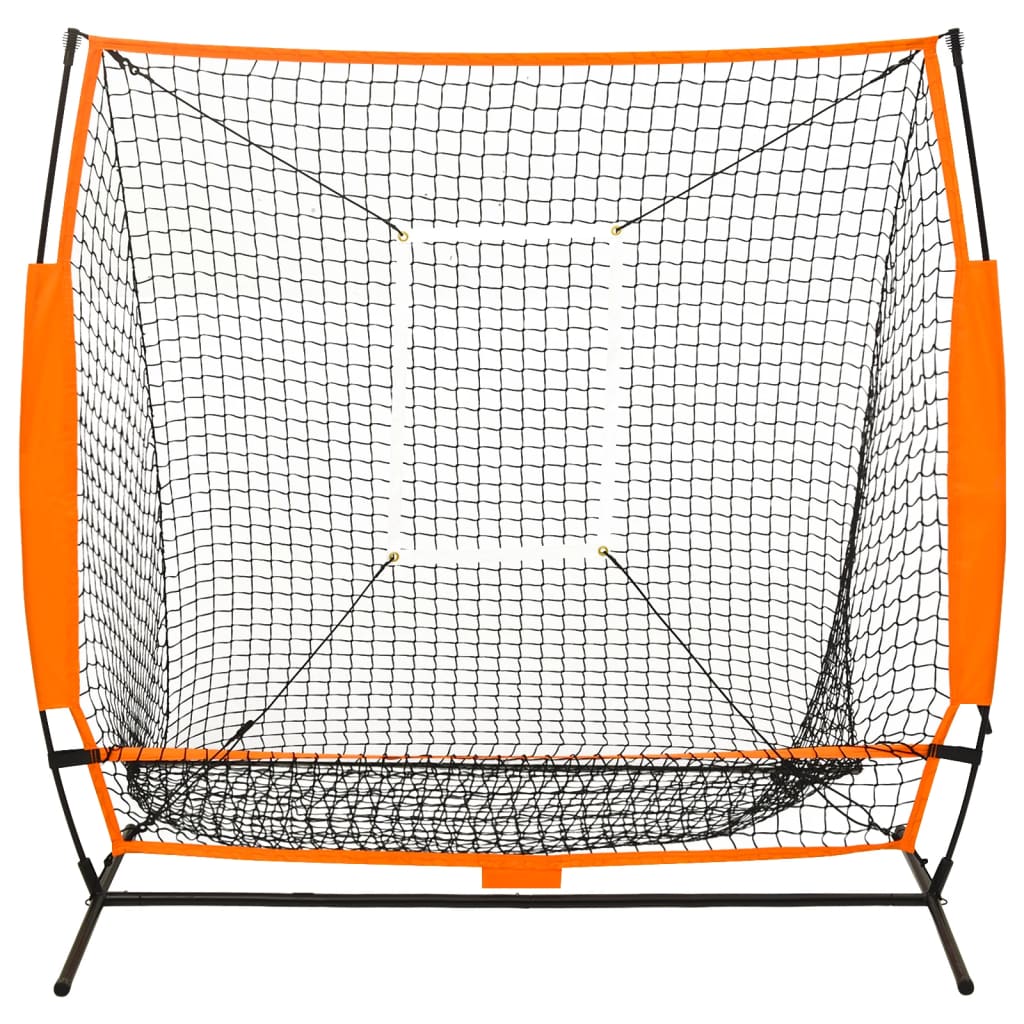 Vidaxl Baseball Training Netzwierk 174x76x158.5 cm schwaarz