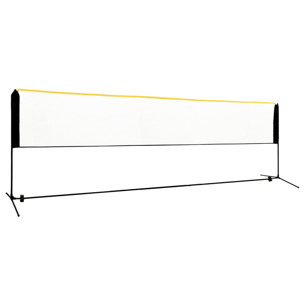 Vidaxl Badmintonnet réglable 500x103x94-158 cm métal