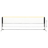 Vidaxl Badmintonnet réglable 500x103x94-158 cm métal