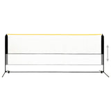 Vidaxl Badmintonnet réglable 400x103x94-158 cm métal