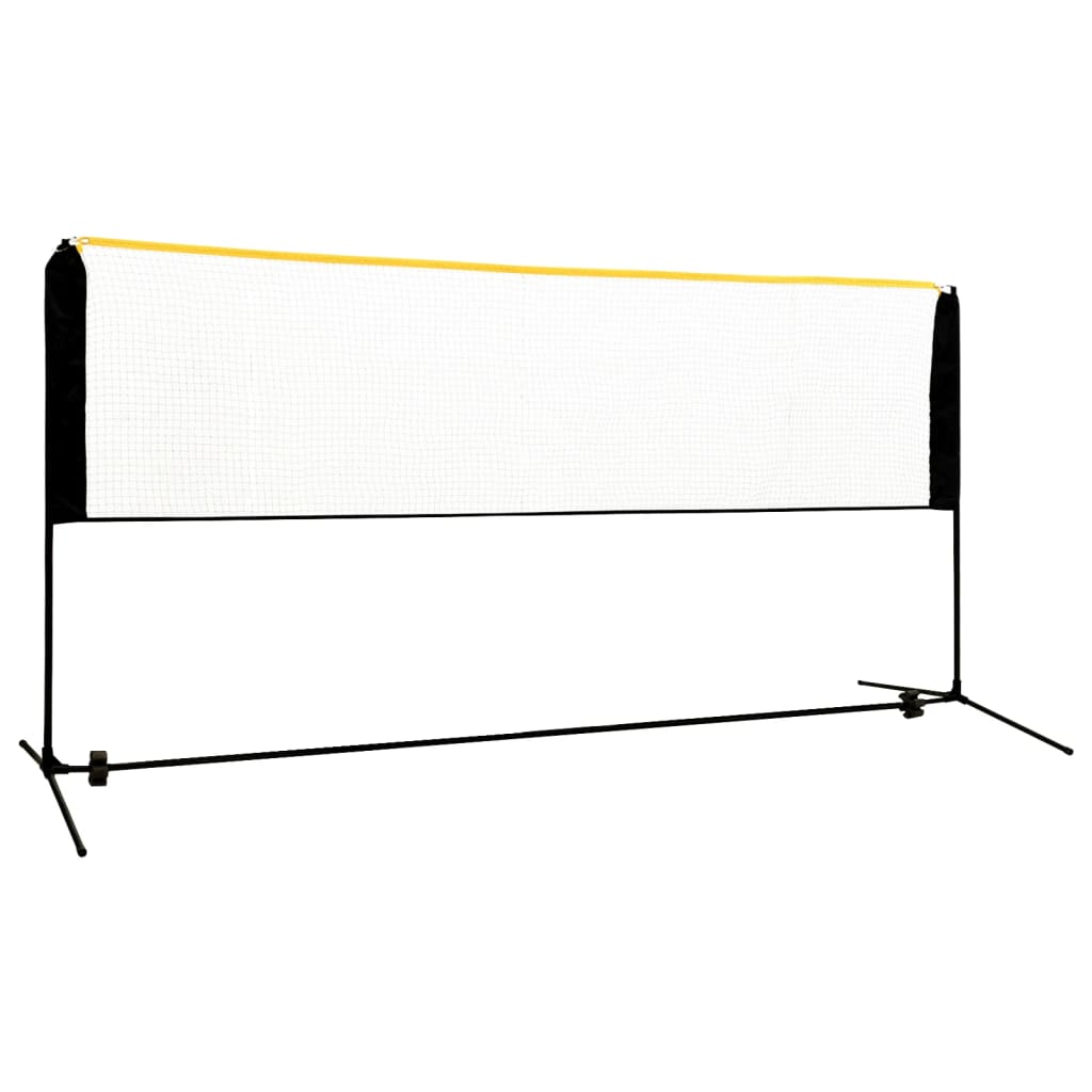 VIDAXL BadMintonNet Regulowany 300x103x94-158 cm Metal