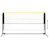 VIDAXL BadMintonNet Regulowany 300x103x94-158 cm Metal