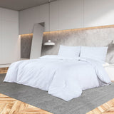 Sada křížení Vidaxl Duvet Set 220x240 cm Cotton White