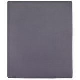 Vidaxl hoeslaken jersey 100x200 cm katoen antracietkleurig