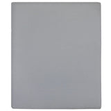 Vidaxl Fitted sheets 2 St Jersey 160x200 cm cotton gray