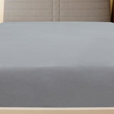 Vidaxl Fitted sheets 2 St Jersey 160x200 cm cotton gray