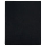 Vidaxl hoeslaken jersey 90x200 cm katoen zwart