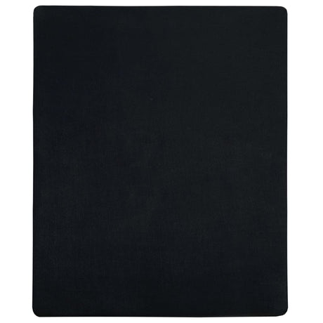 Vidaxl hoeslakens 2 st jersey 140x200 cm katoen zwart