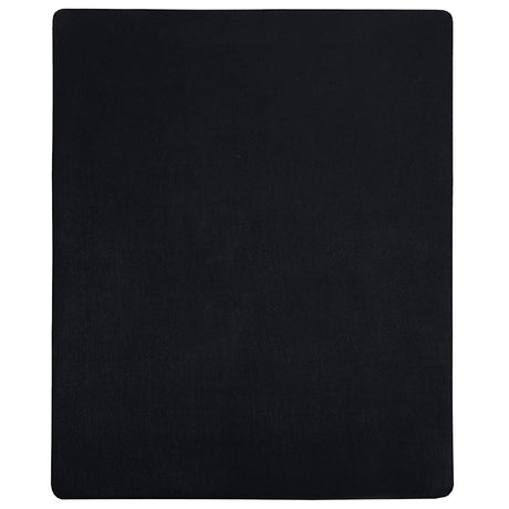 Vidaxl hoeslakens 2 st jersey 180x200 cm katoen zwart