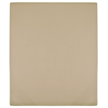 Vidaxl hoeslakens jersey 2 st 90x200 cm katoen taupe