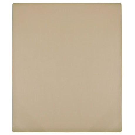 Vidaxl hoeslaken jersey 140x200 cm katoen taupe