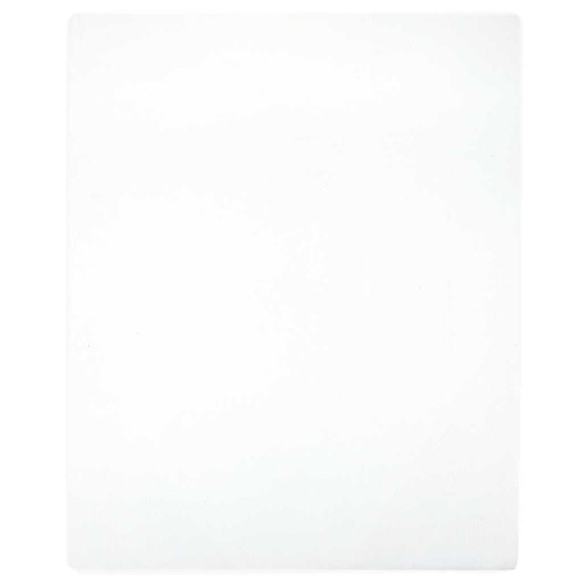 Vidaxl hoeslaken jersey 140x200 cm katoen wit