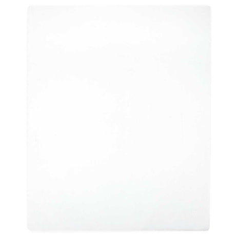 Vidaxl hoeslakens jersey 2 st 180x200 cm katoen wit