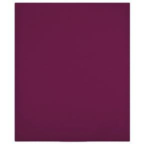 Vidaxl hoeslakens 2 st jersey 140x200 cm katoen bordeauxrood