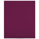 Vidaxl hoeslaken jersey 160x200 cm katoen bordeauxrood