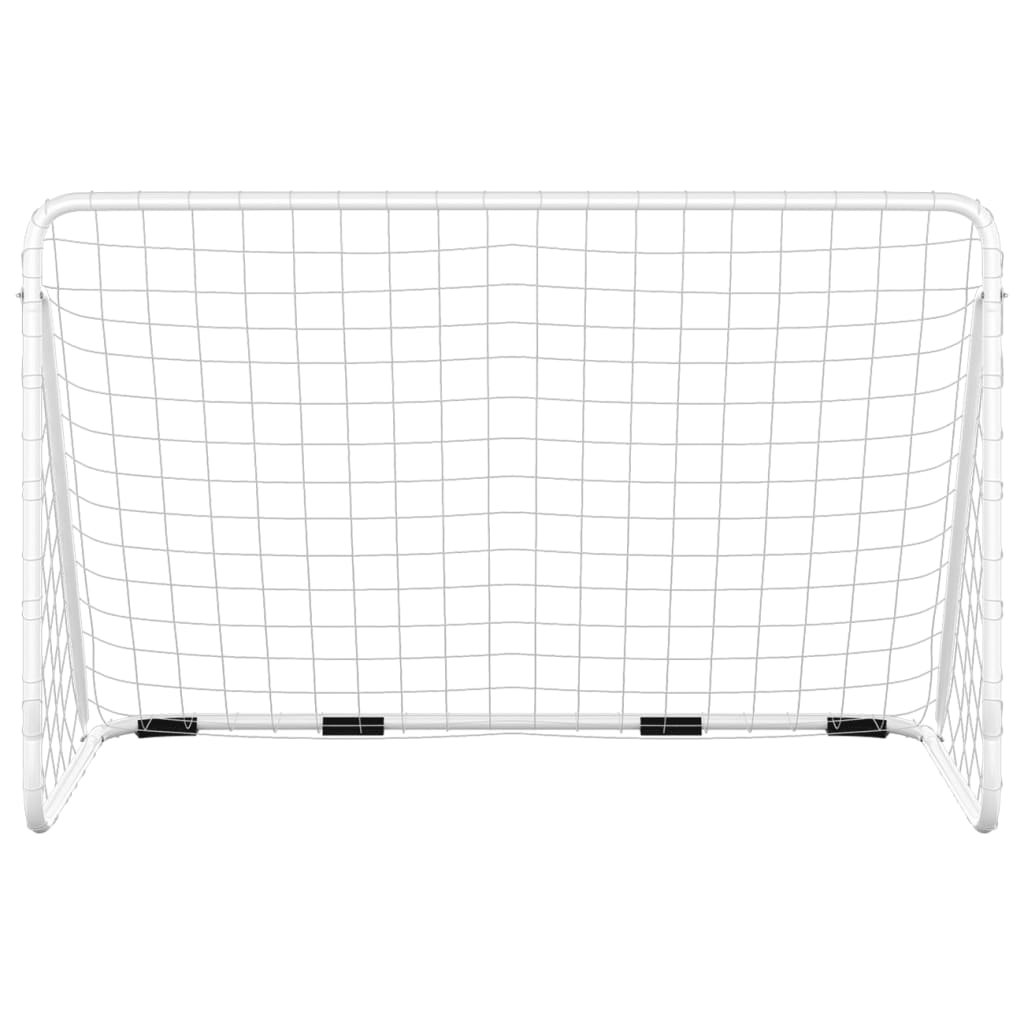 Vidaxl Fussball Zil mat Net 180x90x12 cm Stolfweiwen