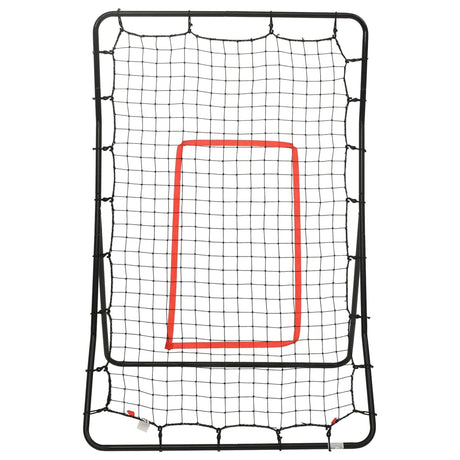 Vidaxl softbal rebounder 88x79x137 cm staal