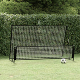 Vidaxl Football ROUNDER GOOL calcistico 2-in-1 202x104x120 cm Steel