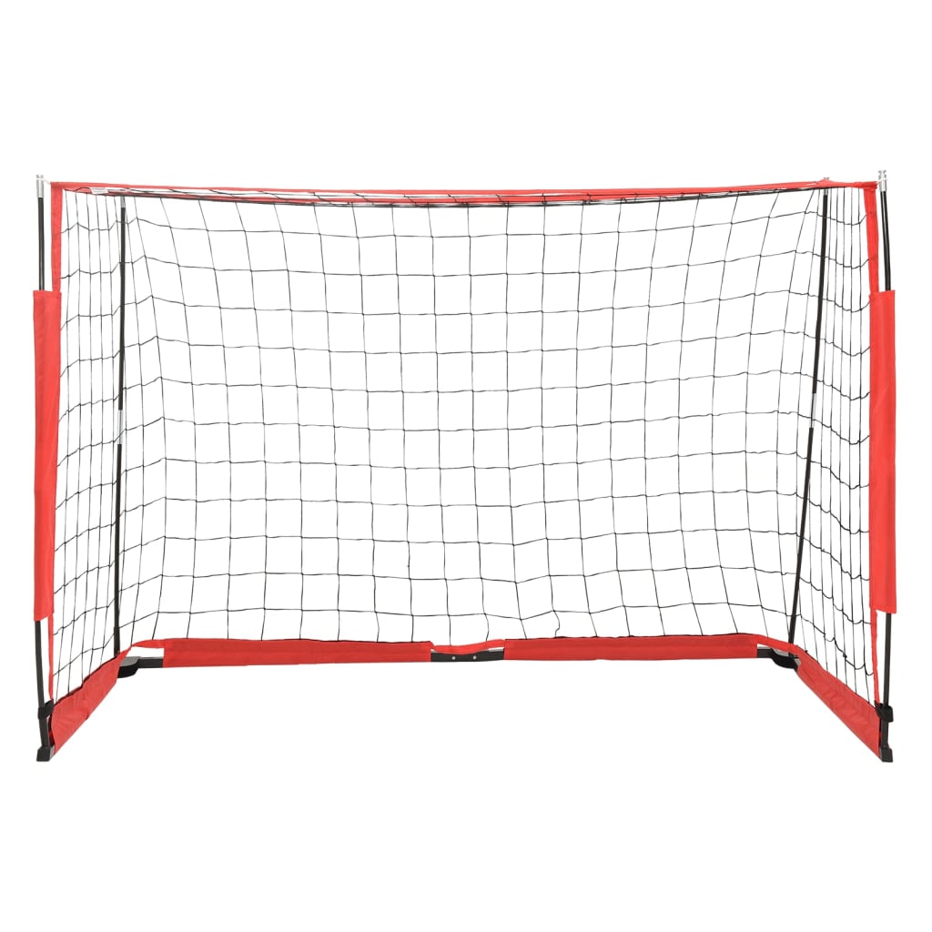 Vidaxl football objective 184x91x124.5 cm steel