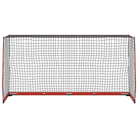 Vidaxl voetbaldoel 366,5x91x183 cm staal