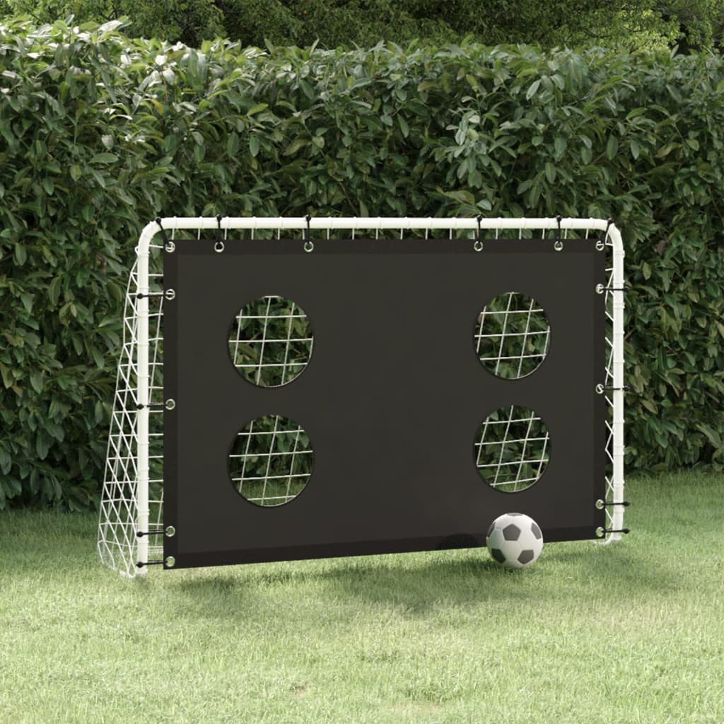 Cíl tréninku Vidaxl Football Cíl 184x61x122 cm Steel