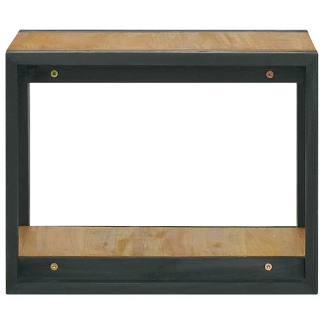 Vidaxl badkamerwandkast 45x45x35 cm massief teakhout