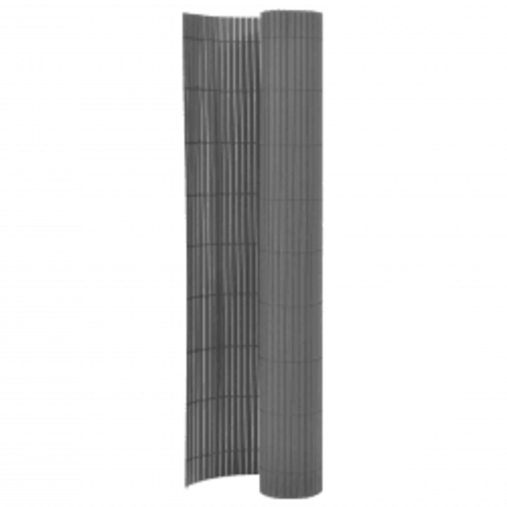 VidaXL Garden fencing double -sided 110x300 cm Gray