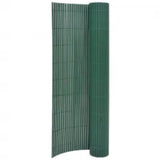 VidaXL Garden fencing double -sided 110x500 cm green