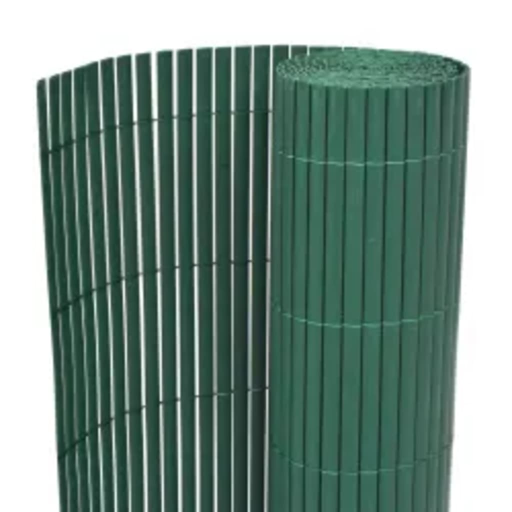 VidaXL Garden fencing double -sided 110x500 cm green