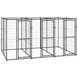 Vidaxl Dog hodera 7,26 m² stal