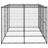 Vidaxl Dog hodera 7,26 m² stal