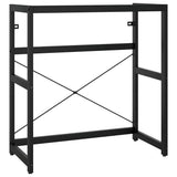 Vidaxl wastafelframe 79x38x83 cm ijzer zwart
