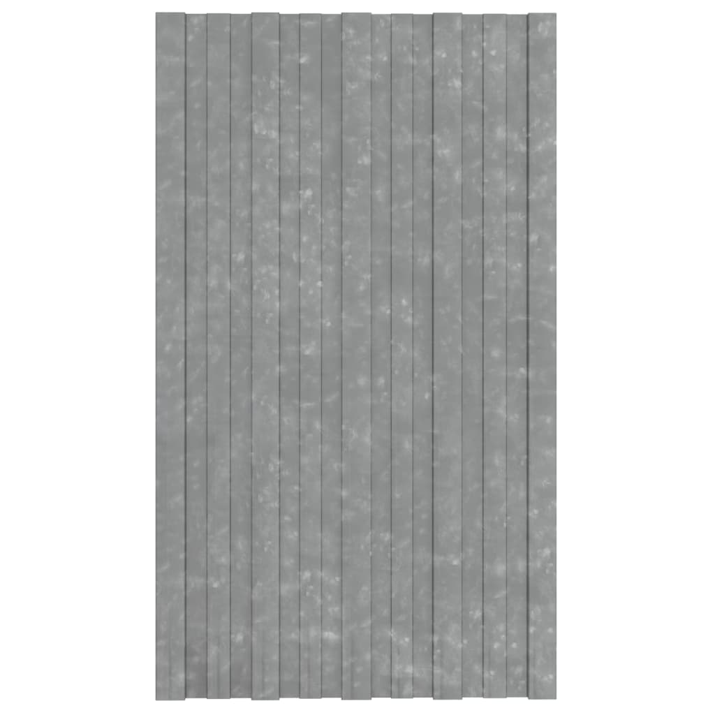 VidaXL roof panels 12 st 80x45 cm galvanized steel silver colored