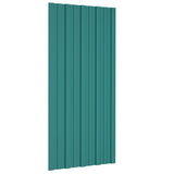 VidaXL roof panels 36 st 100x45 cm galvanized steel green