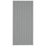 VidaXL roof panels 36 st 100x45 cm galvanized steel gray