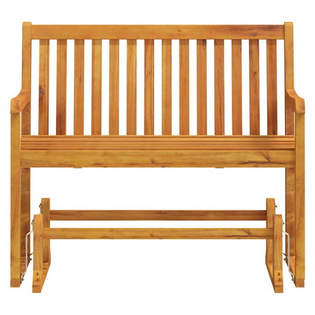 Vidaxl schommelbank 110 cm massief acaciahout