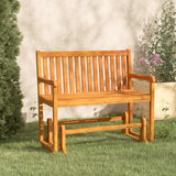 Vidaxl schommelbank 110 cm massief acaciahout