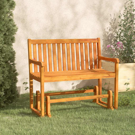 Vidaxl schommelbank 110 cm massief acaciahout