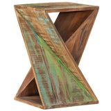 Vidaxl bijzettafel 35x35x55 cm massief gerecycled hout