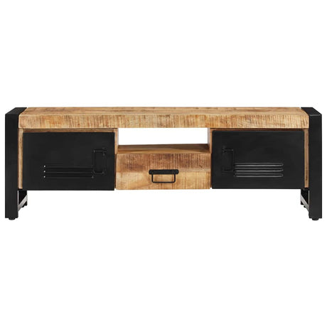 Vidaxl tv-meubel 120x30x40 cm massief mangohout