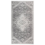 Vidaxl extérieur tapis plat tissé 80x150 cm gris clair