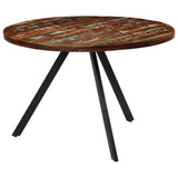 Vidaxl eettafel 110x75 cm massief gerecycled hout