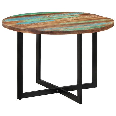 Vidaxl eettafel 110x75 cm massief gerecycled hout