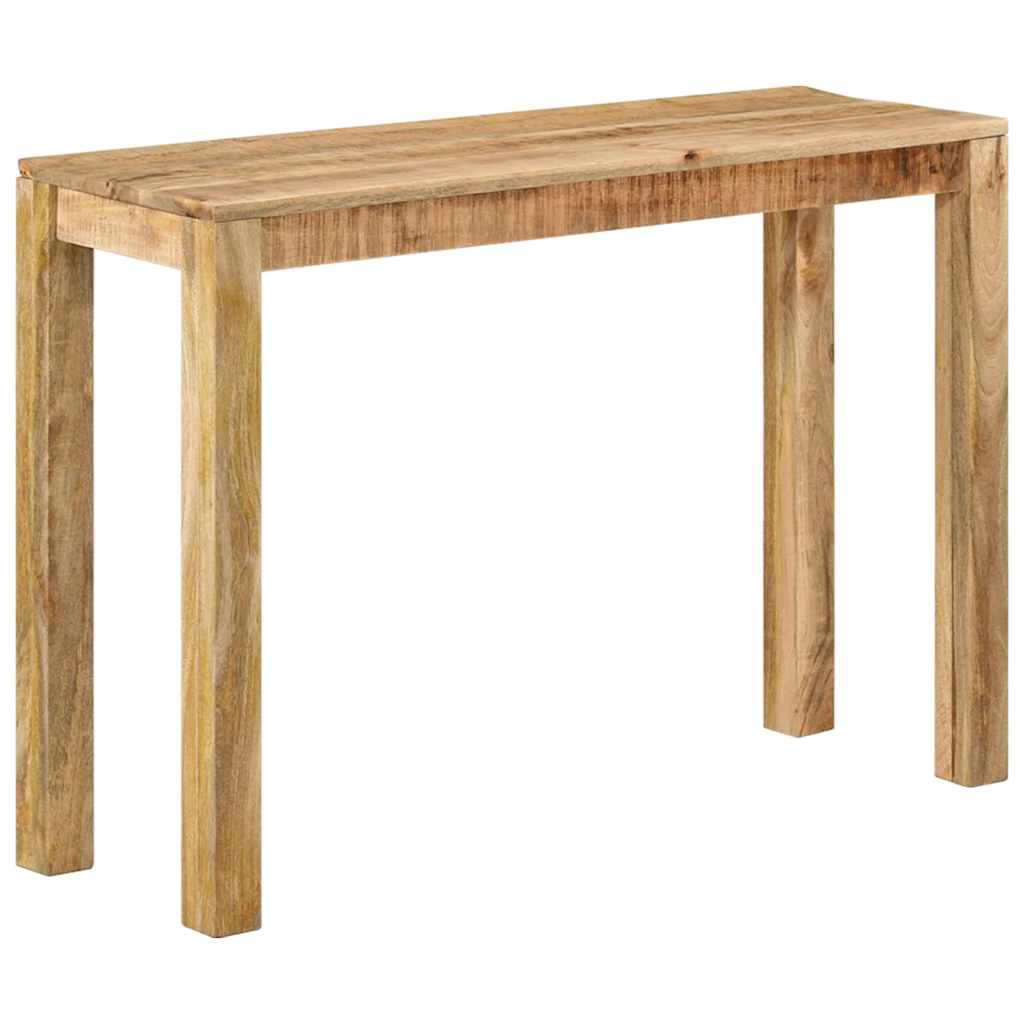 Vidaxl wandtafel 110x35x76 cm ruw mangohout