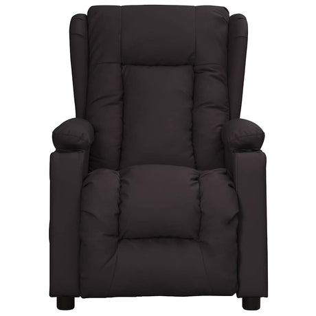 Vidaxl massagestoel kunstleer zwart