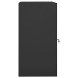 Vidaxl zadelkast 53x53x105 cm staal antracietkleurig