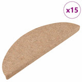 Vidaxl Schody Maty Self -adhezyjne 15 St 56x17x3 cm Beige