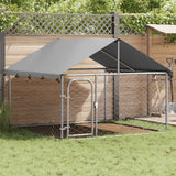 Vidaxl hondenkennel voor buiten met dak 200x200x150 cm