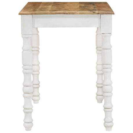 Vidaxl eettafel 110x60x76 cm massief mangohout