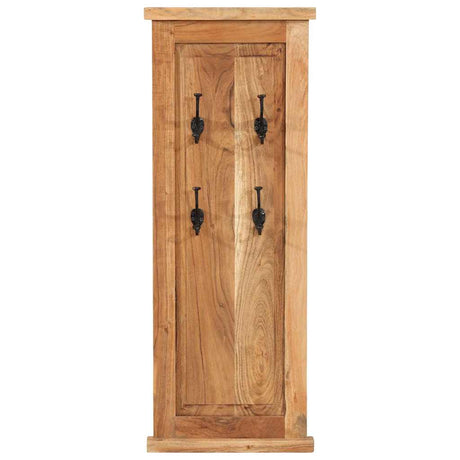 Vidaxl kapstokken 2 st 38x100 cm massief acaciahout